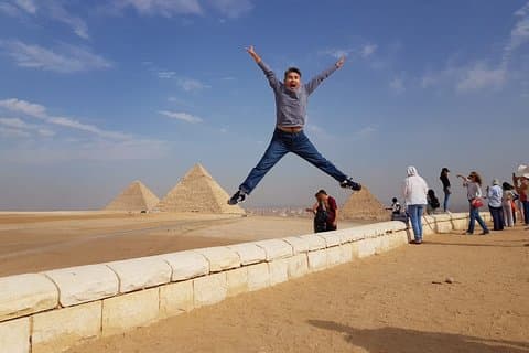 Privat 2-dagers transitt til Kairo for en tur til pyramidene, sfinxen og egyptiske museet
