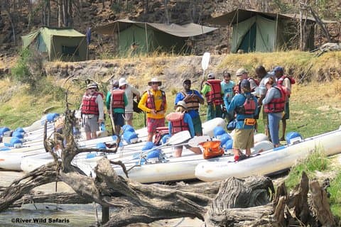 Canoë-kayak - 2 nuits / 2 jours - River Wild Safaris