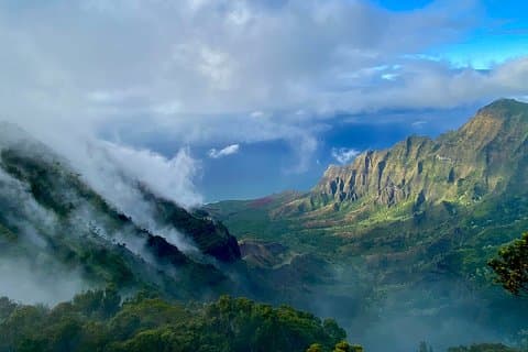 Waimea Canyon Downhill Bike Ride
