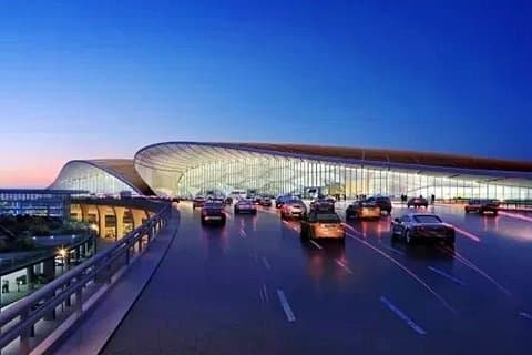 Beijing Daxing oder Capital International Airport Private Abflug Transfer von Tianjin