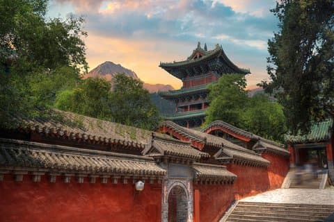 Private tour to Shaolin Monastery & Longmen Grottoes from Xi'an by Bullet Train