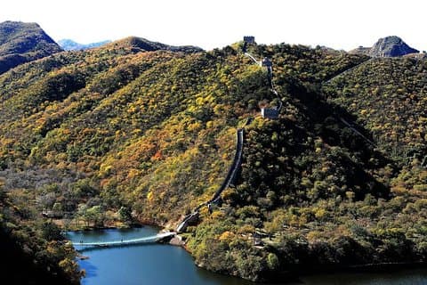 Tour privato di un giorno alla Grande Muraglia di Huanghuacheng e alla Foresta della Pagoda dello Yinshan