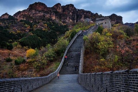 Privater Transfer von der Stadt Tianjin zur Huangyaguan Great Wall