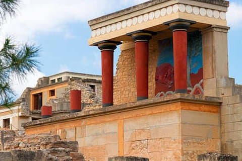 KNOSSOS & HERAKLION CRETE, visite guidée d'une journée en autocar professionnel
