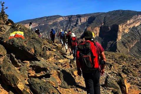 Explore Jebel Shams: Full-Day Canyon Hike Experience