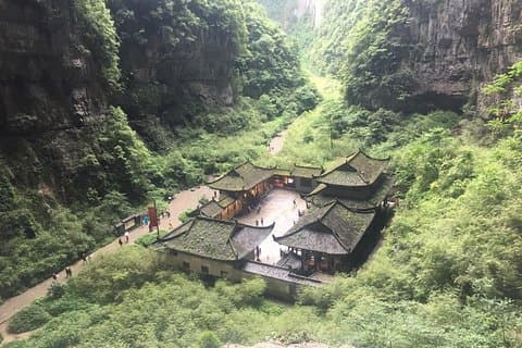 Chongqing endags tur til Wulong Karst