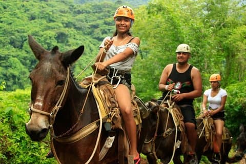 Tour a caballo en mula