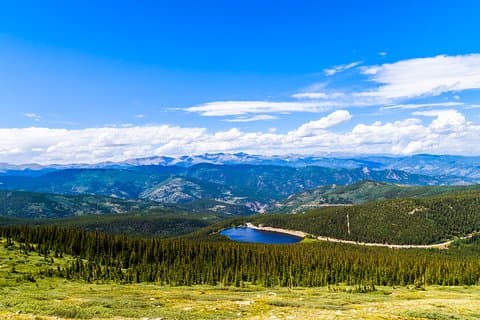 Excursión privada al Monte Azul Cielo (también conocido como Monte Evans)