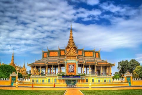 8-dagars Phnom Penh Siem Reap Angkor tempel Flytande by