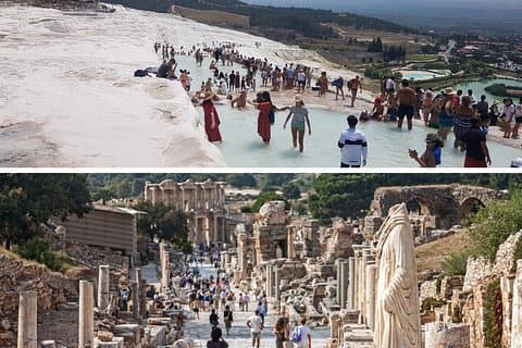 2-daagse Efeze en Pamukkale-tour vanuit Istanbul