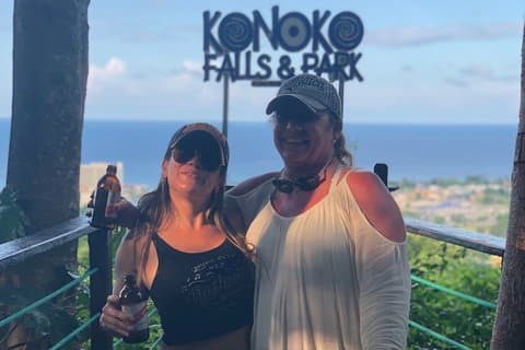 Endast transport till Konoko Falls och Bamboo Beach