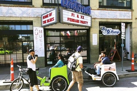Tour de pédicab de la capitale mondiale de la musique en direct