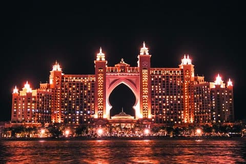 Visite nocturne de Dubaï avec dîner à l'hôtel Atlantis