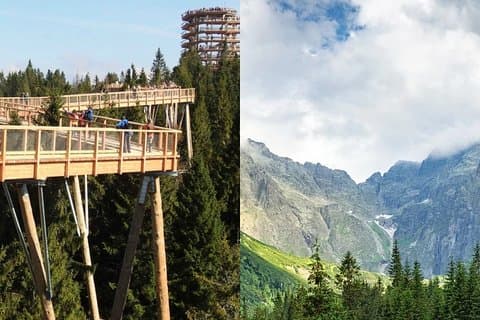 Fra Kraków: Slovakia Treetop Walk Bachledka og Zakopane