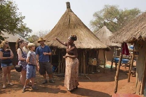Privat tur til Mukuni Village i Zambia