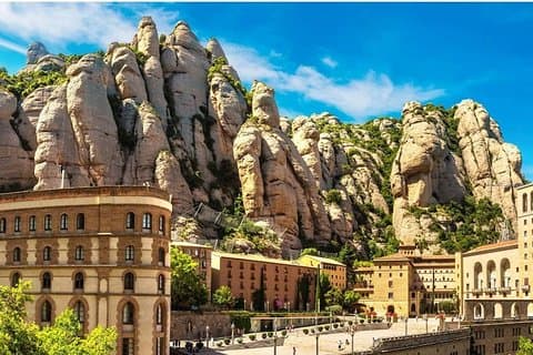 Montserrat guidad tur med kugghjul eller linbana & svart madonna