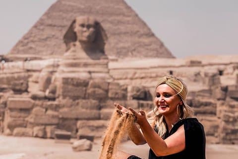 Tur til Giza pyramider og Khan Al-Khalili gamle marked med lunsj