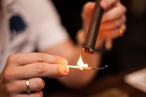 Cigarrprovning och matpar i Gdańsk