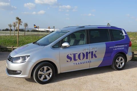 Stork Transfers - Privétransfer van Albufeira naar Faro Airport (maximaal 4 pax)