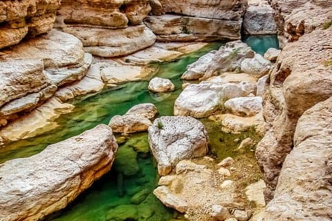 Oppdag Sør- og Wadi Shab