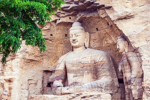 Private Ganztagestour zu den Datong Yungang Grotten von Peking aus