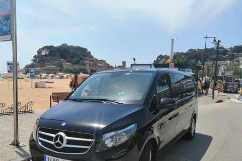 Privé Transfer van Barcelona naar Tossa de Mar/ Lloret de Mar