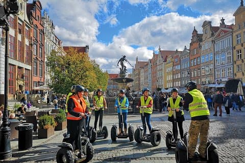 90-minutters Segway-tur i Gdansk