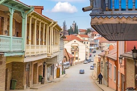 Dagstur till Sighnaghi, Bodbe och Tbilisi
