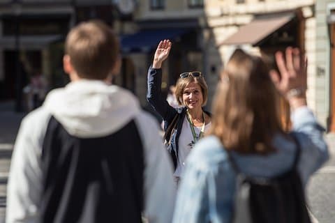 Tour privado a pie en Ljubljana con un local