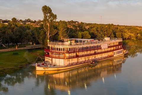 8 dagars kryssning i Upper Murraylands på Murray Princess