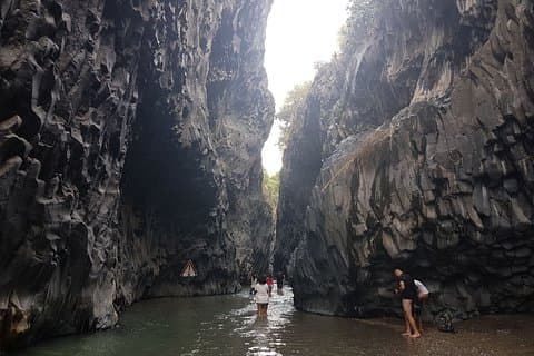Alcantara River, ontdek de morfologie van een uniek territorium op Sicilië