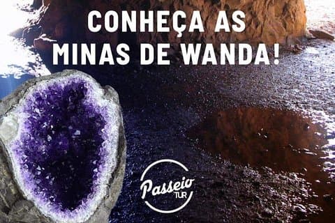Minas de Wanda op ARG + Puerto iguazu met Adilson