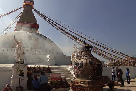 Besøk Swayambhunath og Bauddhanath Stupa med guide
