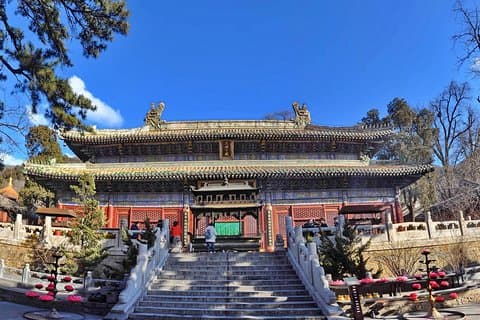 Privat dagstur till Stone Flower Cave, Tanzhe Temple och Jietai Temple