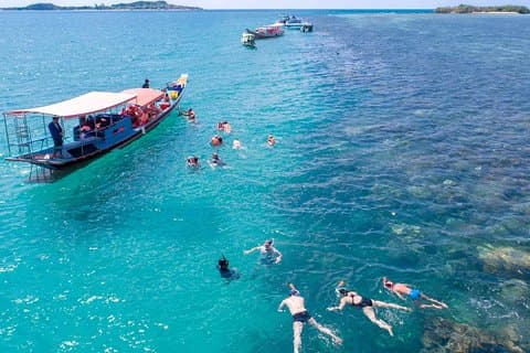 Viaggio di snorkeling a Koh Tan e Koh Madsum in motoscafo da Koh Samui