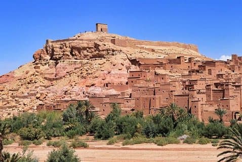 Marrakech à Ouarzazate : excursion privée d'une journée à la Kasbah Ait-ben-hadou