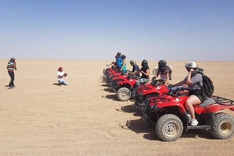 Safari en quad et balade à dos de chameau dans le désert de 3 heures