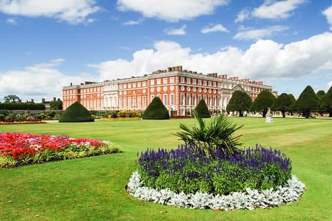 Hampton Court Palace & Garden Maze, privat tur med lydguider