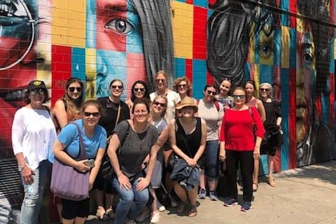 Bra vibbar på Lower East Side: Konstfull Discovery Walk