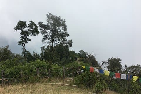 Australsk lejr let vandring fra Kathmandu