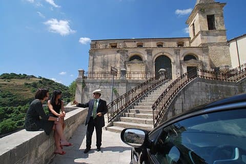 Tour de Sicile avec chauffeur/guide, cours de cuisine, visite de cave
