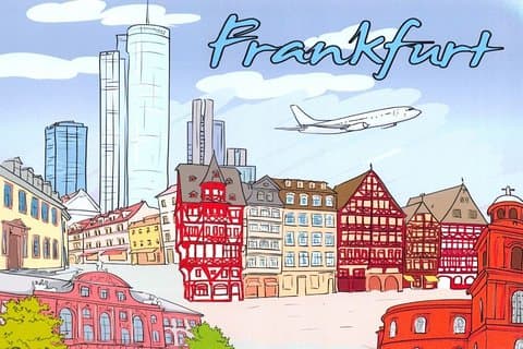 Luksustransport fra/til Warszawa - Frankfurt / Intern. Flyplass FRA med privat varebil