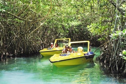 Speedboat eventyr i Cancun farvande