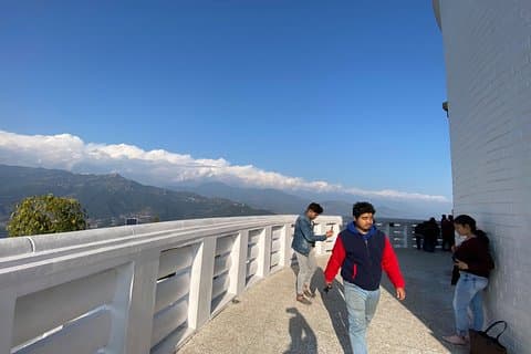 Pokhara: tour al atardecer a la estupa de la paz mundial