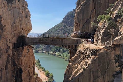 Visite à pied d'une journée complète à Caminito del Rey