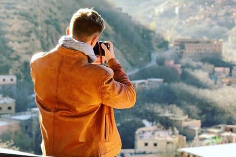 Excursion d'une journée dans les montagnes de l'Atlas et les vallées vertes avec balade à dos de chameau au départ de Marrakech