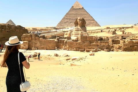 Pirâmides de Gizé e Cidade Saladin