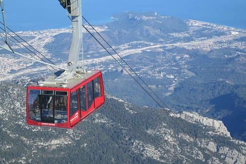 Olympos taubanetur til Tahtali-fjellene fra Antalya