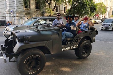 Colombo City Tour mit dem Kriegsjeep