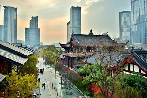 Det bästa av Chengdu Walking Tour